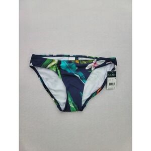 NWT Lauren Ralph Lauren Womens 2 Watercolor‎ Bikini Swim Bottoms Beach Tropical
